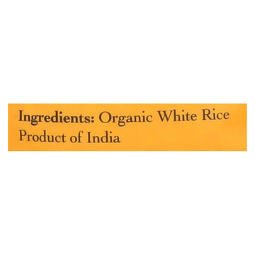 Lotus Foods Organic Rice - Jasmine - Case Of 6 - 30 Oz - Maras Green