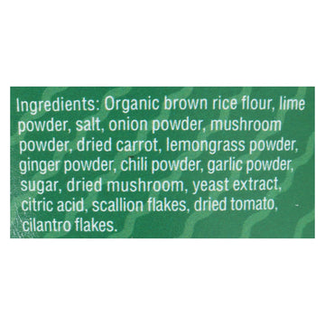 Lotus Foods Rice Ramen Noodles Soup - Case Of 6 - 2 Oz - Maras Green