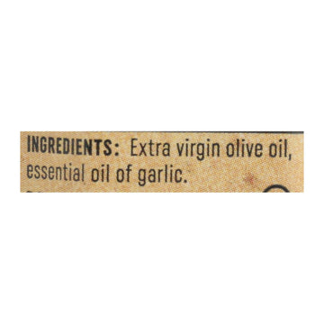 Lucini Italia Robust Garlic Extra Virgin Olive Oil - Case Of 6 - 8.5 Fl Oz. - Maras Green