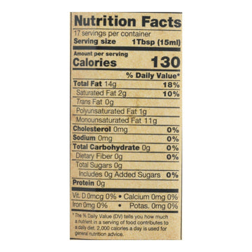 Lucini Italia Robust Garlic Extra Virgin Olive Oil - Case Of 6 - 8.5 Fl Oz. - Maras Green