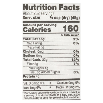 Lundberg Family Farms Brown Basmati Rice - Case Of 25 Lbs - Maras Green