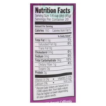 Lundberg Family Farms Organic California White Jasmine Rice - Case Of 6 - 2 Lb. - Maras Green