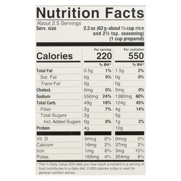 Lundberg Family Farms - Rice And Seasoning Mix - Spanish Style - Case Of 6 - 5.50 Oz. - Maras Green