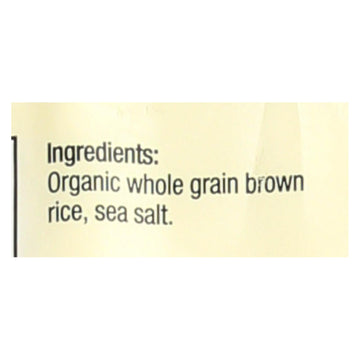 Lundberg Family Farms - Rice Cake Brown Saltd - Case Of 6 - 8.5 Oz - Maras Green