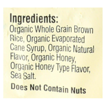 Lundberg Family Farms - Rice Cake Honey Nut - Case Of 6 - 9.6 Oz - Maras Green