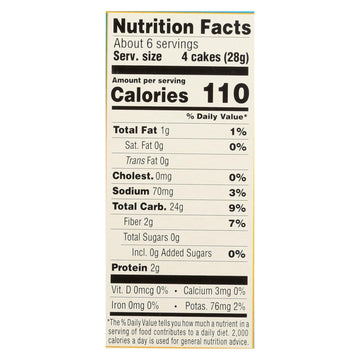 Lundberg Family Farms - Rice Ck Brn Ls Thn Stk - Case Of 6 - 6 Oz - Maras Green