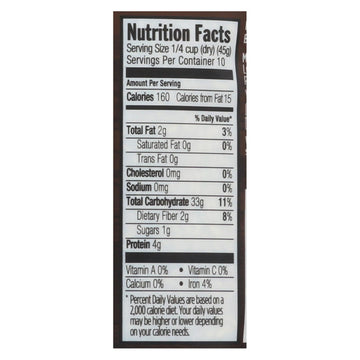 Lundberg Family Farms Sprouted Brown Basmati Rice - Case Of 6 - 1 Lb. - Maras Green