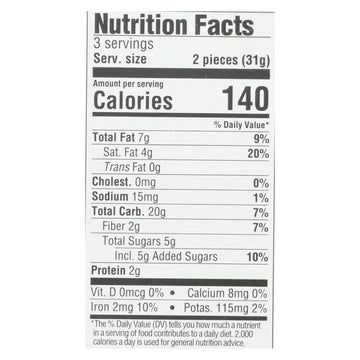 Lundberg Family Farms - Stackers Dark Chocolate - Case Of 6 - 3.3 Oz - Maras Green