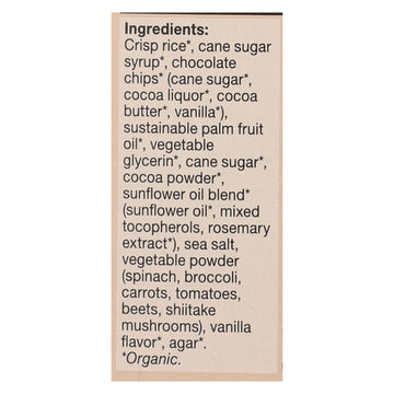 Made Good Crispy Squares - Chocolate Chip - Case Of 6 - 4.68 Oz. - Maras Green