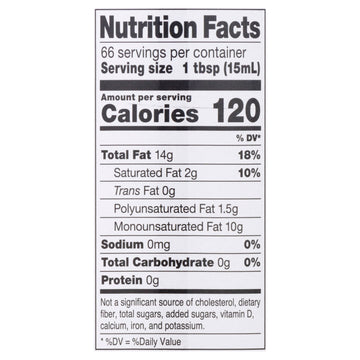 Madhava Honey - Olive Oil Organic Ext Virgin - Case Of 6 - 33.8 Oz - Maras Green