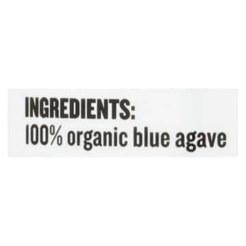 Madhava Honey Organic Amber Agave Nectar - Case Of 6 - 11.75 Fl Oz. - Maras Green