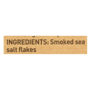 Maldon Flakes - Smoked Sea Salt - Case Of 6 - 4.4 Oz. - Maras Green