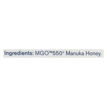 Manuka Health - Honey Manuka.mgo 550+ - 8.8 Oz - Maras Green