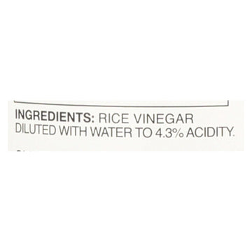 Marukan Rice Vinegar - Genuine Brewed - Case Of 6 - 12 Fl Oz. - Maras Green