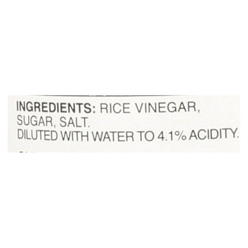 Marukan Seasoned Gourmet - Rice Vinegar - Case Of 6 - 12 Fl Oz. - Maras Green