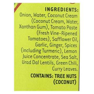 Maya Kaimal Madras Curry Simmer Sauce - Case Of 6 - 12.5 Oz. - Maras Green