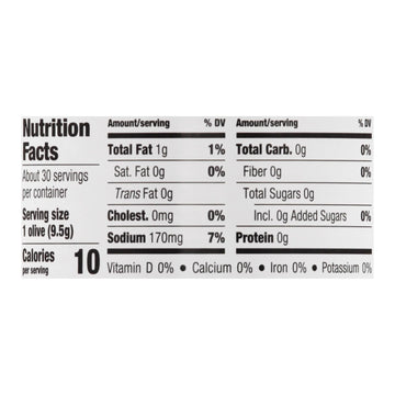 Mezzetta Imported Spanish Queen Martini Olives In Dry Vermouth - Case Of 6 - 10 Oz. - Maras Green