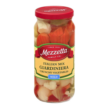 Mezzetta Italian Mix Giardiniera - Case Of 6 - 16 Oz. - Maras Green