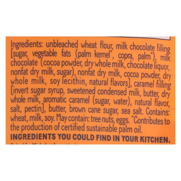 Michel Et Augustin - Cookie Mk Chocolate Caramel Shbrd - Case Of 6 - 4.9 Oz - Maras Green