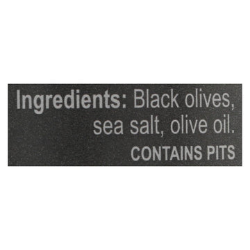 Mina - Olives Black Dry Cured - Case Of 6 - 7 Oz - Maras Green