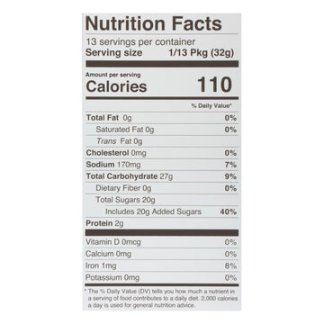 Miss Jones Baking Mix - Brownie - Case Of 6 - 14.67 Oz. - Maras Green