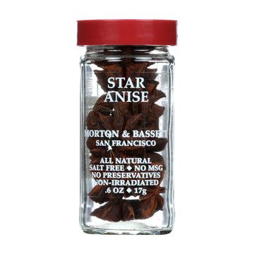 Morton And Bassett Seasoning - Star Anise - .6 Oz - Case Of 3 - Maras Green