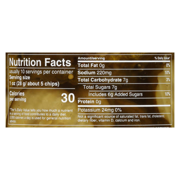 Mt Olive Pickle Co - Organic Pickles - Bread And Butter Chips - Case Of 6 - 16 Fl Oz. - Maras Green