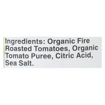 Muir Glen Fire Roasted Crushed Tomatoes - Tomato - Case Of 12 - 14.5 Oz. - Maras Green