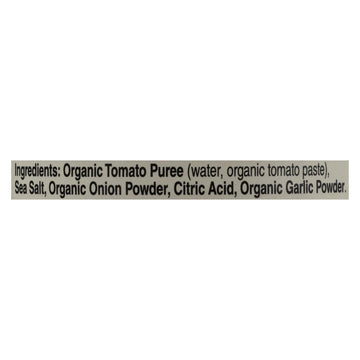 Muir Glen Organic Regualr Tomato Sauce - Case Of 24 - 8 Fl Oz - Maras Green