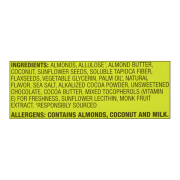 Munk Pack - Green Bar Keto Almond Butter Coco - Case Of 6 - 4/1.12oz - Maras Green