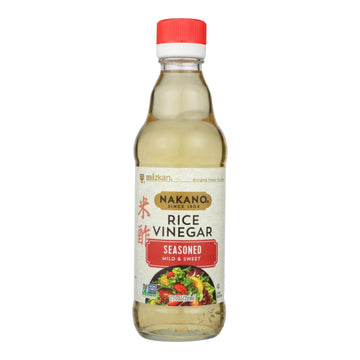 Nakano Seasoned Rice Vinegar - Case Of 6 - 12 Fl Oz. - Maras Green