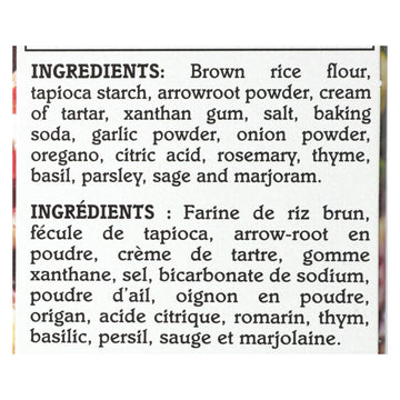 Namaste Foods Gluten Free Pizza Crust - Mix - Case Of 6 - 16 Oz. - Maras Green