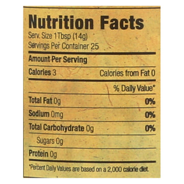 Napa Valley Naturals 15 Year Sherry - Vinegar - Case Of 12 - 12.7 Fl Oz. - Maras Green