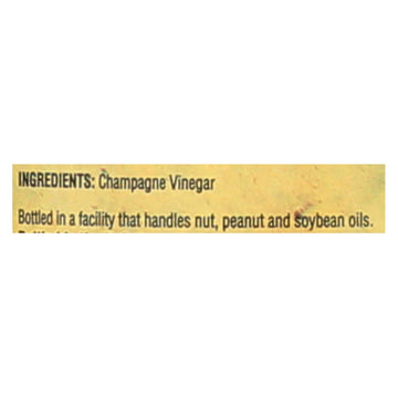 Napa Valley Naturals Champagne Reserve Wine Vinegar - Vinegar - Case Of 12 - 12.7 Fl Oz. - Maras Green