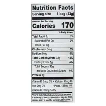 Natierra Freeze Dried - Pineapples - Case Of 12 - 1.5 Oz. - Maras Green