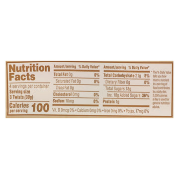 Natural Vines - Licorice Berry Twists - Case Of 9 - 4 Oz - Maras Green