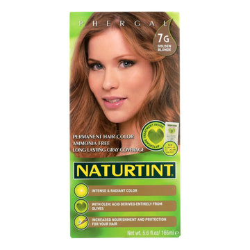 Naturtint Hair Color - Permanent - 7g - Golden Blonde - 5.28 Oz - Maras Green