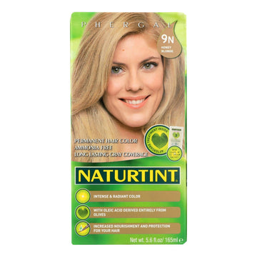 Naturtint Hair Color - Permanent - 9n - Honey Blonde - 5.28 Oz - Maras Green
