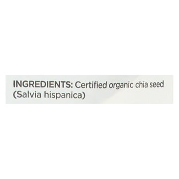 Navitas Naturals Chia Seeds - Organic - Raw - 8 Oz - Case Of 12 - Maras Green