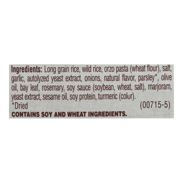 Near East Long Grain & Wild Rice - Garlic - Case Of 12 - 5.9 Oz - Maras Green