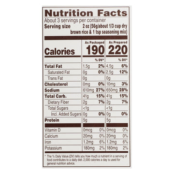 Near East Pilaf Brown Rice - Brown - Case Of 12 - 6.17 Oz. - Maras Green