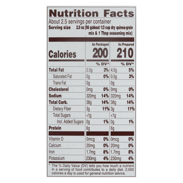 Near East - Quinoa Rosemary/olive Oil - Case Of 12 - 4.9 Oz - Maras Green