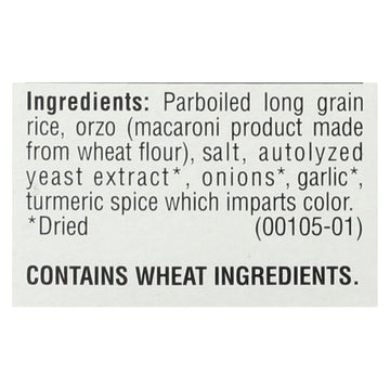 Near East - Rice Pilaf Mix Original - Case Of 12 - 6.09 Oz - Maras Green