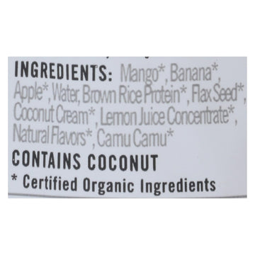 Noka Superfood Mango Coconut Blend - Case Of 6 - 4.22 Oz - Maras Green