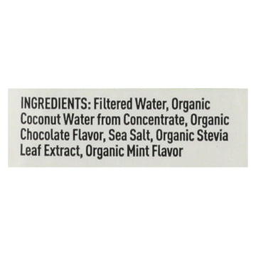 Nooma Electrolite Drink - Organic - Chocolate Mint - Case Of 12 - 16.9 Fl Oz - Maras Green