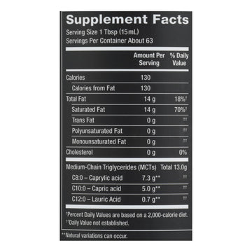 Nutiva 100% Organic Mct Oil - 32 Fl Oz - Maras Green