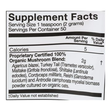 Om - Immune Organic Powder 100grm - 1 Each - 3.5 Oz - Maras Green