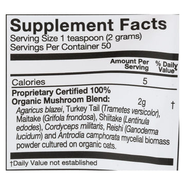 Om - Immune Organic Powder 100grm - 1 Each - 3.5 Oz - Maras Green