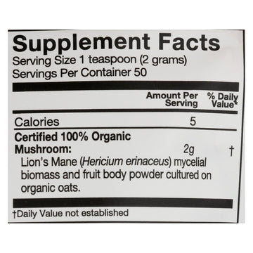 Om Organic Mushroom Powder - 1 Each - 3.5 Oz - Maras Green