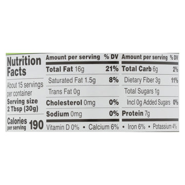 Once Again - Almnd Butter Lt Toasted Sm - Case Of 6 - 16 Oz - Maras Green
